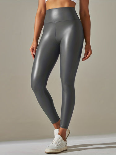Levoire | Pantalons En Cuir Noirs Pour Femmes