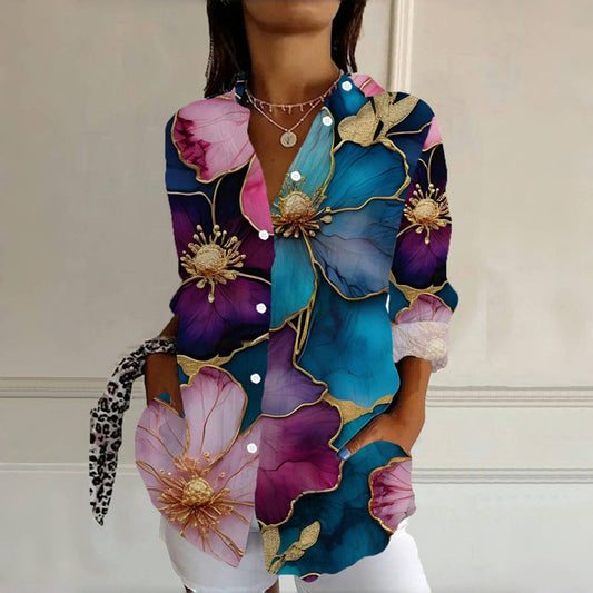 Levoire | Chemisier À Imprimé Floral Vintage