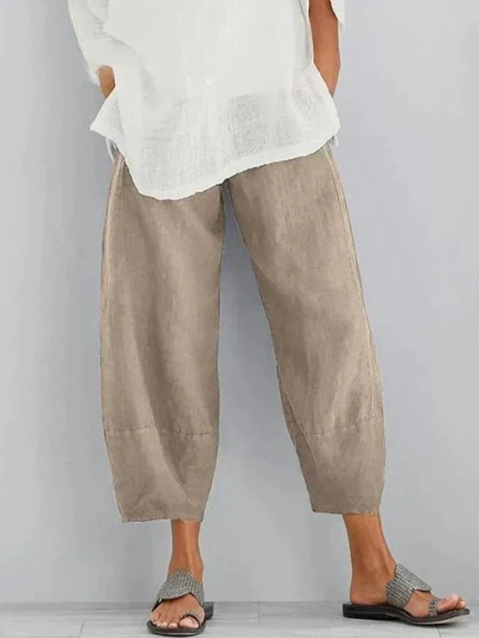 Levoire | Veste En Lin Courte Khaki