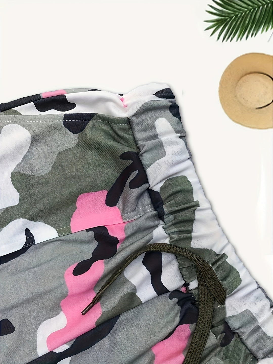 Levoire | Pantalons De Jogging Camo Pour Femmes Avec Poches