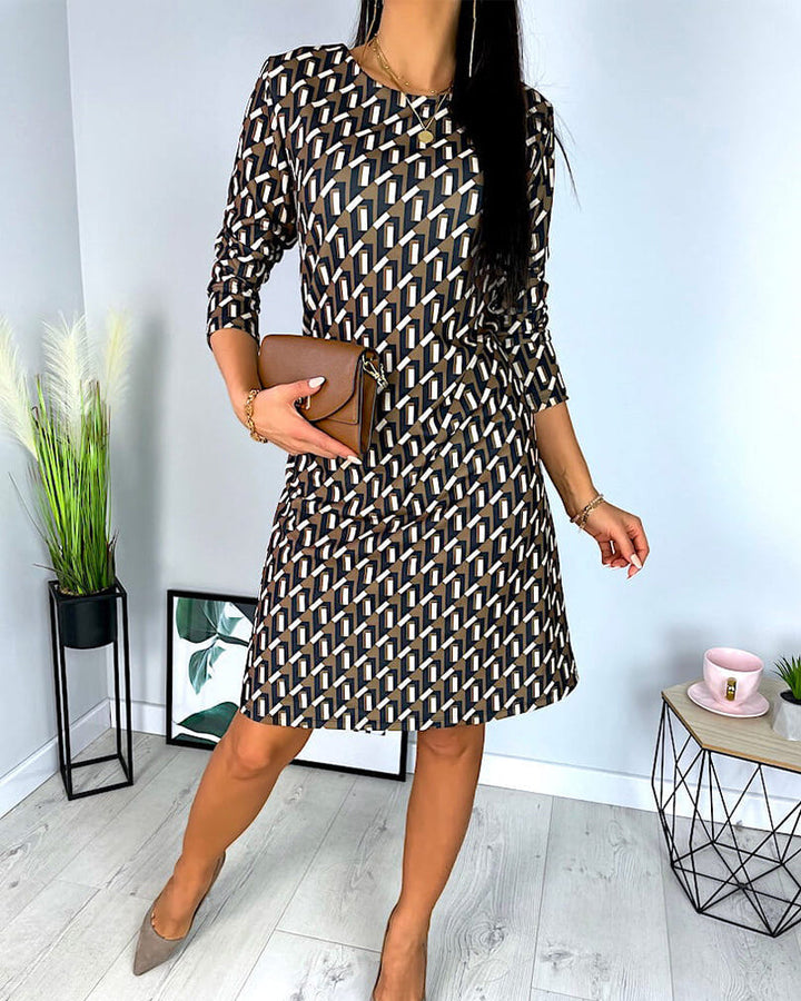 Levoire | Robe Élégante Croisée Doublée