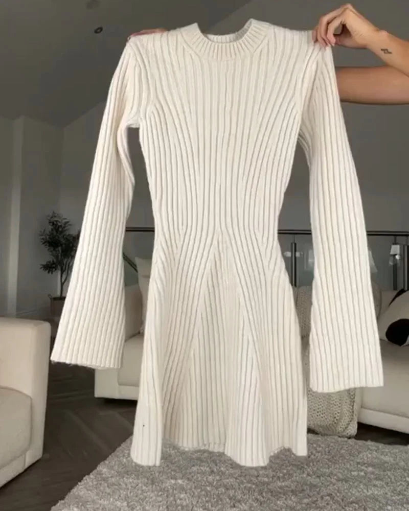 Levoire | Robe élégante pour femme - Abricot