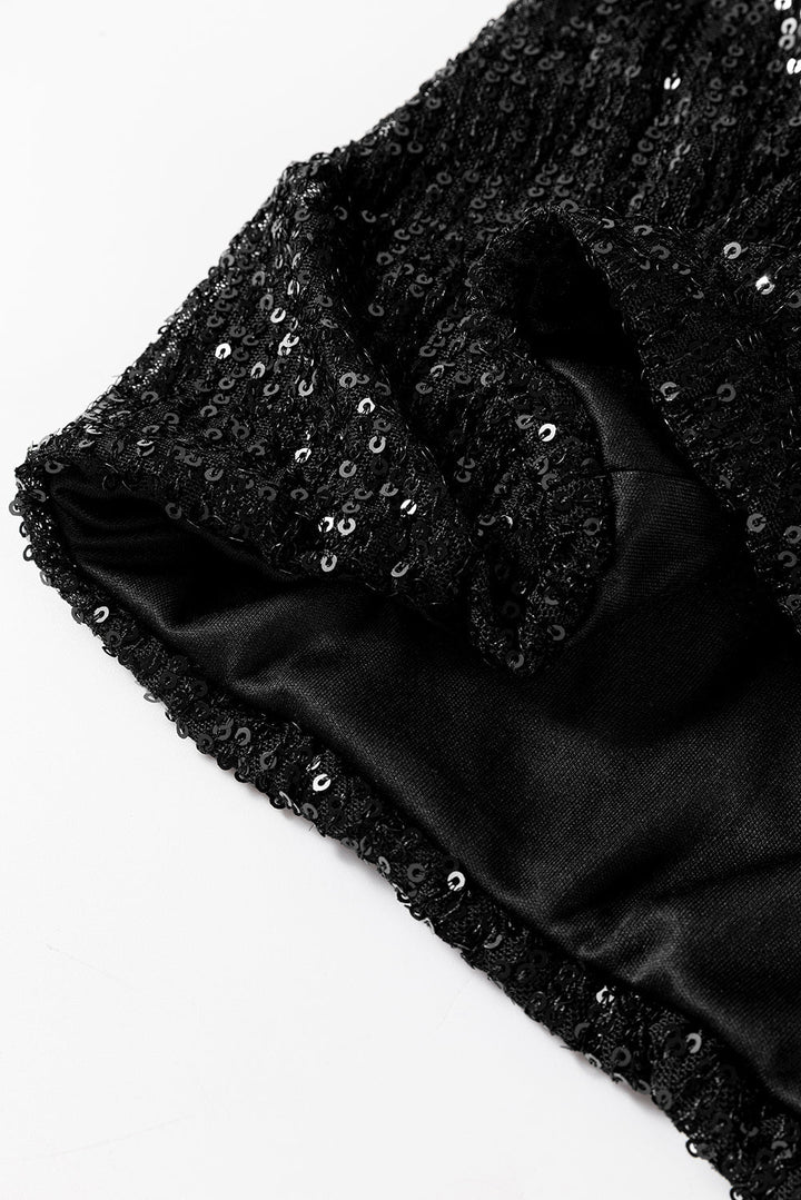 Levoire | Veste À Paillettes Noire