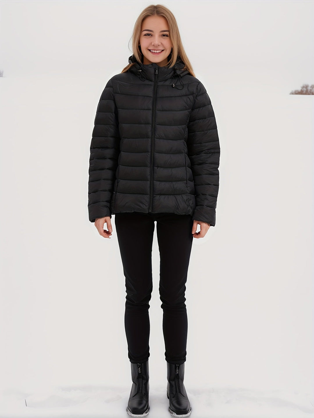 Levoire | Veste à Capuche Zippée à Manches Longues Chaleureuse