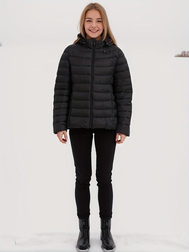 Levoire | Veste à Capuche Zippée à Manches Longues Chaleureuse