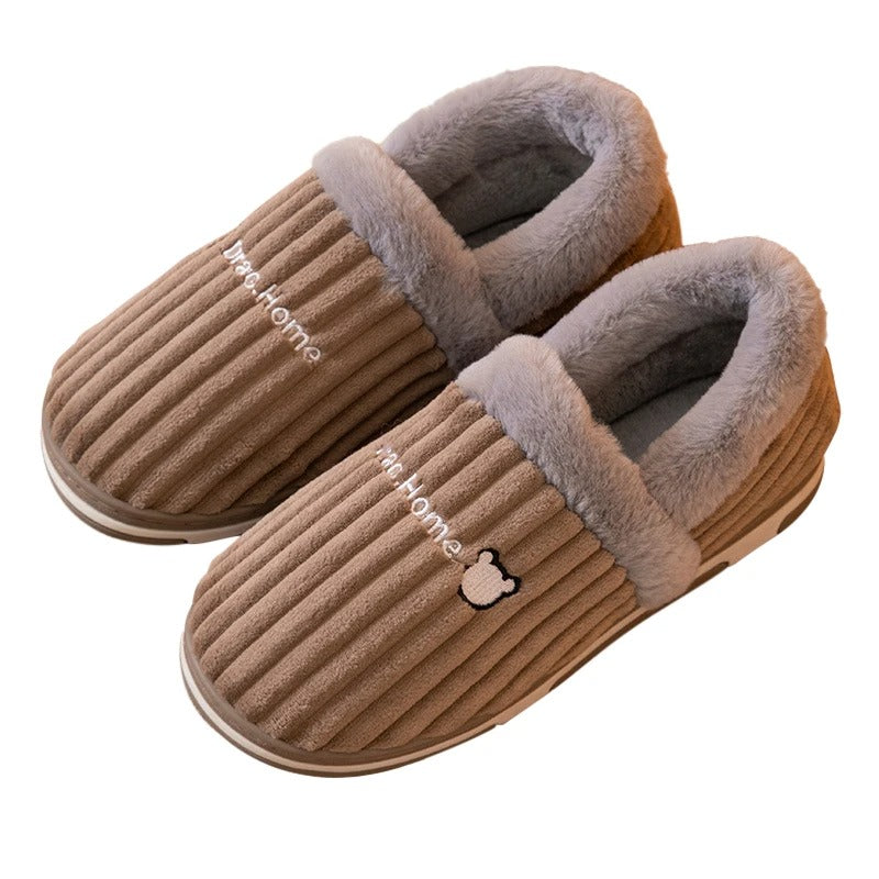 Levoire | Chaussons Pour Femmes Chauds Avec Doublure Épaisse・Compact Et Confortable 36-37 Stil-2