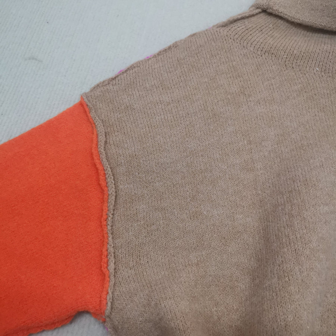 Levoire | Belle blouse à blocs de couleur