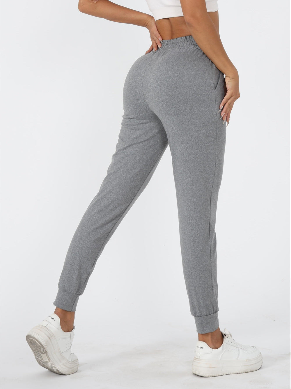 Levoire | Pantalons De Survêtement Unis Avec Poche Pour Courir