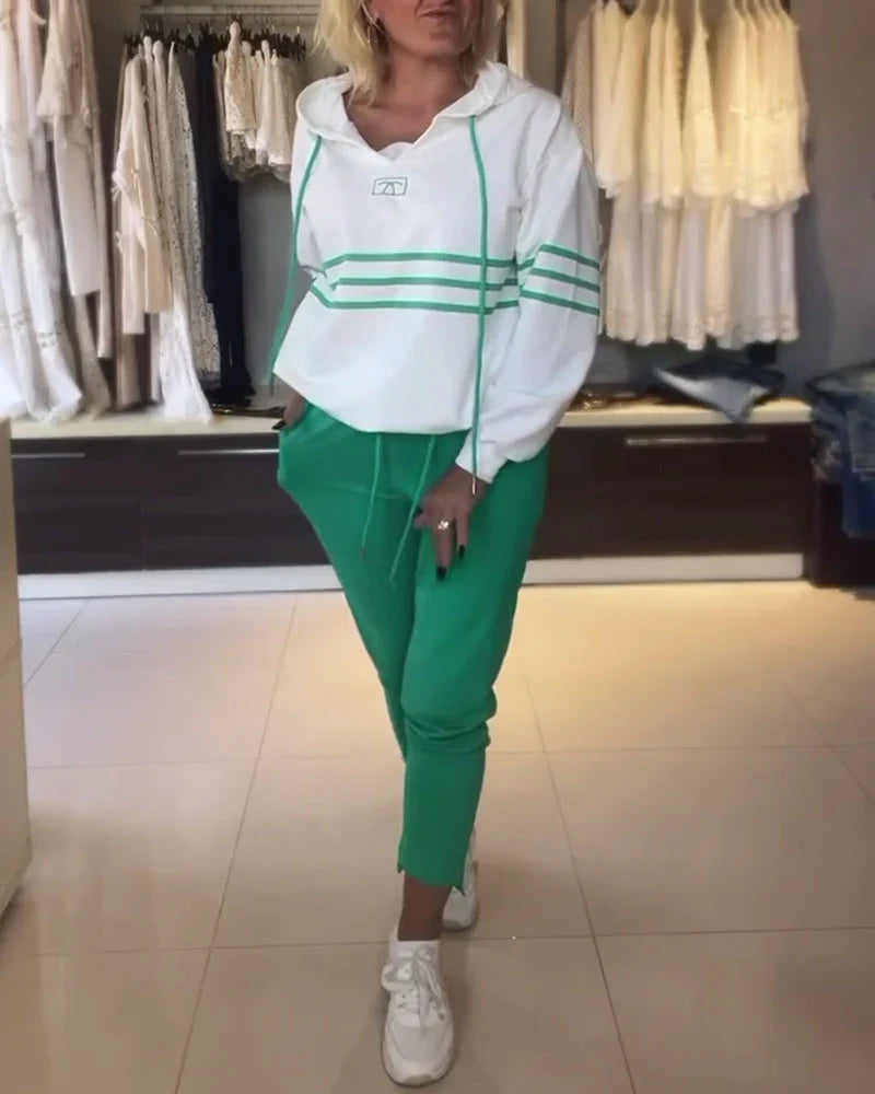 Levoire | Ensemble De Robe En Cotton Moulant VERT