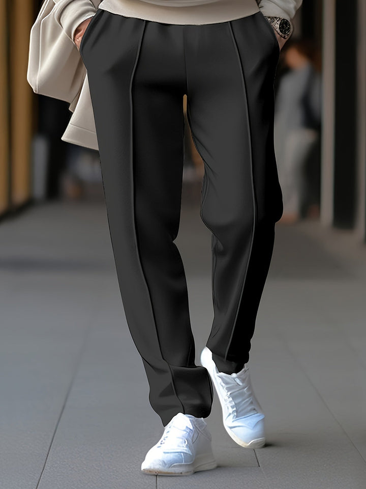 Levoire | Pantalons De Sport Pour Hommes Confortables Avec Cordon Et Poches Noir