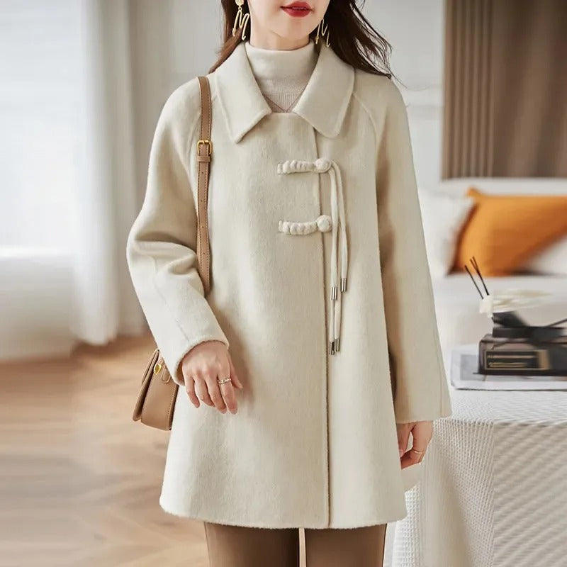 Levoire | Manteau En Laine Élégant Et Doux Beige