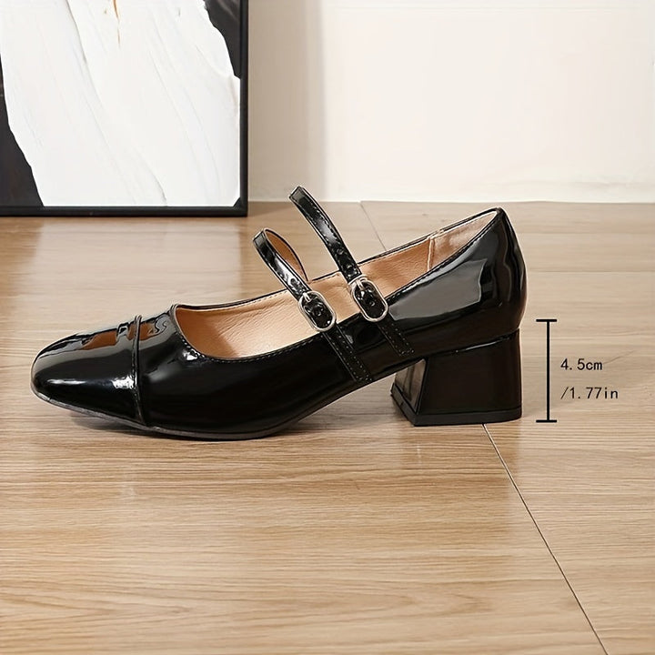 Levoire | Belles Chaussures À Talons Pour Femmes Avec Talon Carré Et Haut Talon