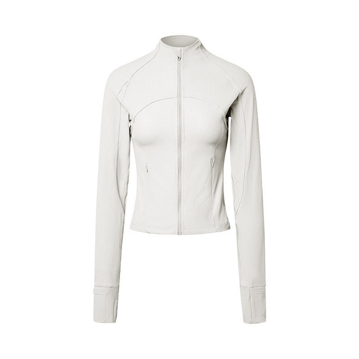 Levoire | Veste De Sport À Zip Blanc