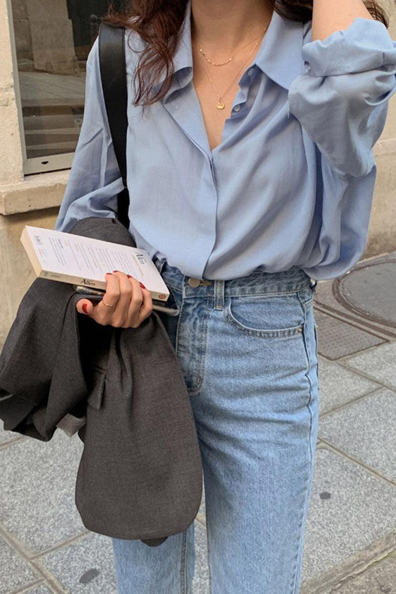 Levoire | Femme Chemise Bleue