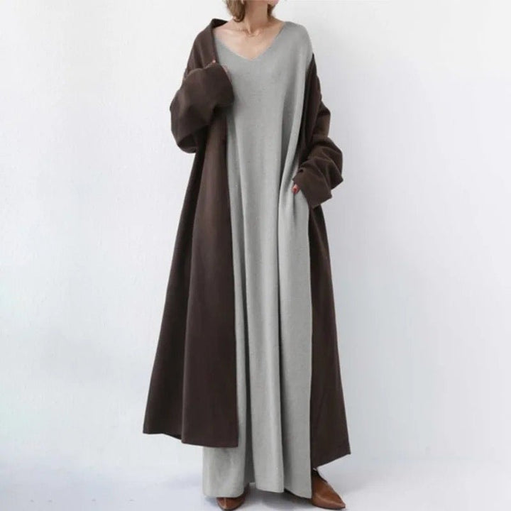 Levoire | Robe longue à manches longues