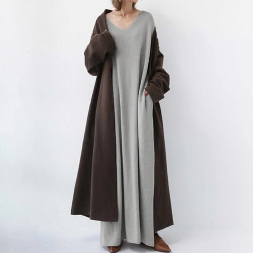 Levoire | Robe longue à manches longues
