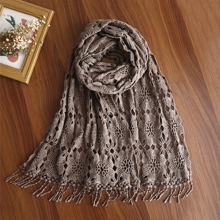 Levoire | Foulard Creux Floral Café