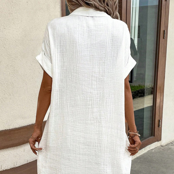 Levoire | Robe D'Été Légère Avec Boutonnières