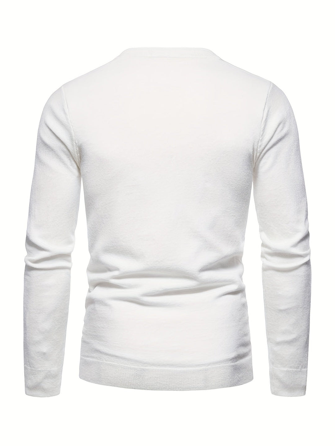 Levoire | Pulli Tricot Relaxant Pour Hommes Avec Encolure Ronde