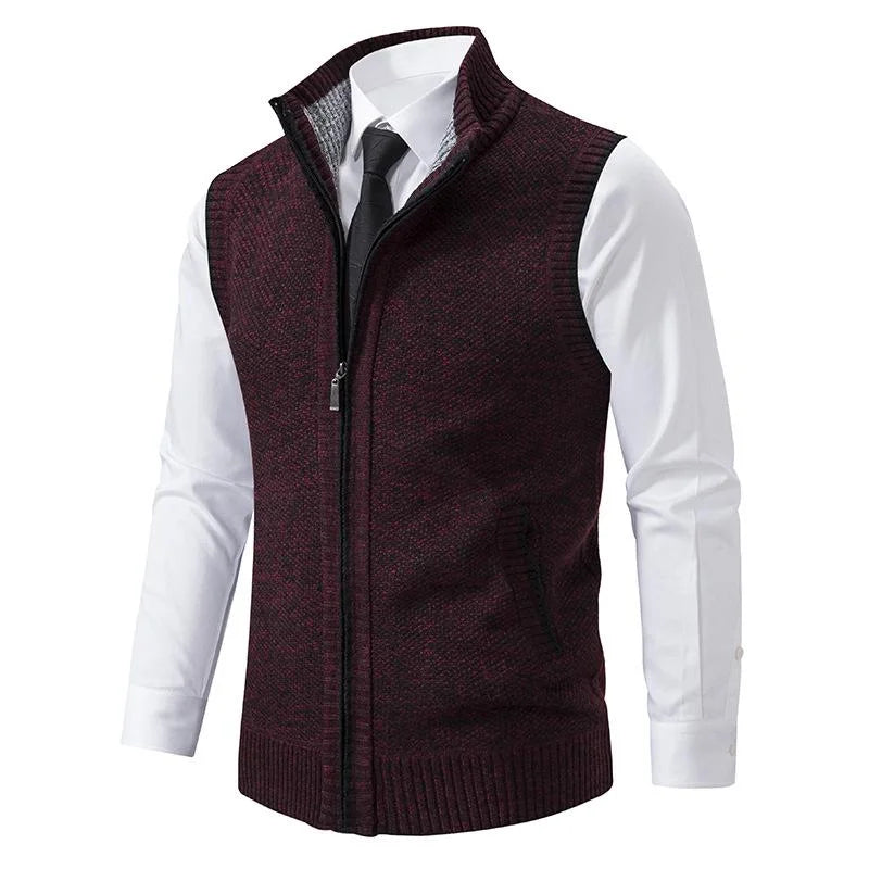 Levoire | Gilet Sans Manches En Polaire Rot