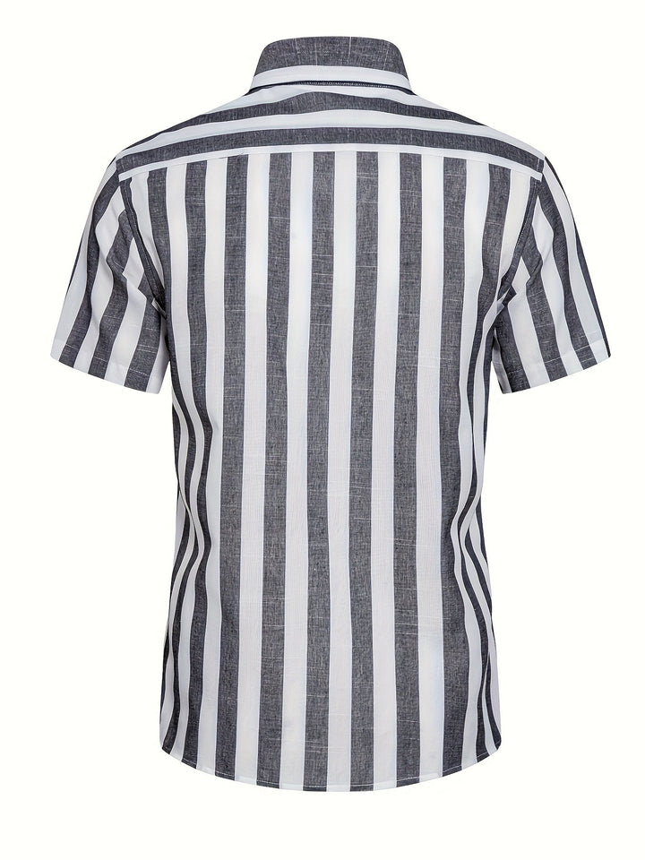 Levoire | Chemise Élégante Avec Motif Rayé