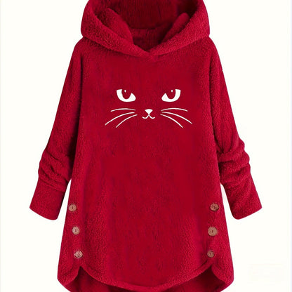 Levoire | Sweat-Shirt Doux Avec Motif De Chat