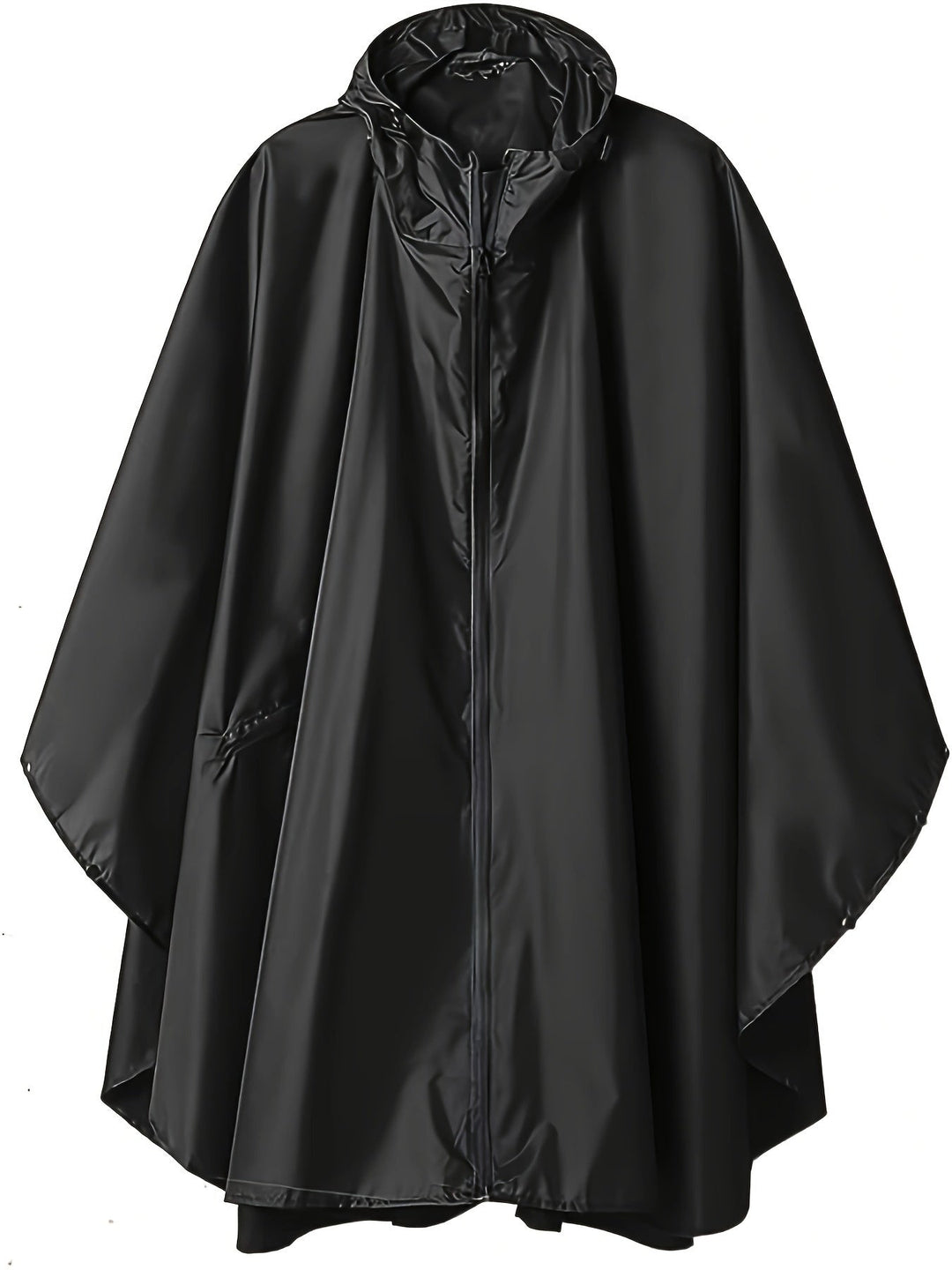 Levoire | Imperméable Avec Capuche Noir Une taille