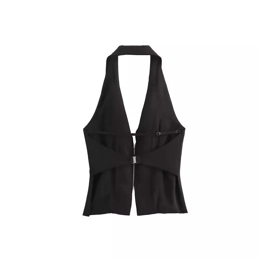 Levoire | Haut de gamme avec un col tombant sans dos