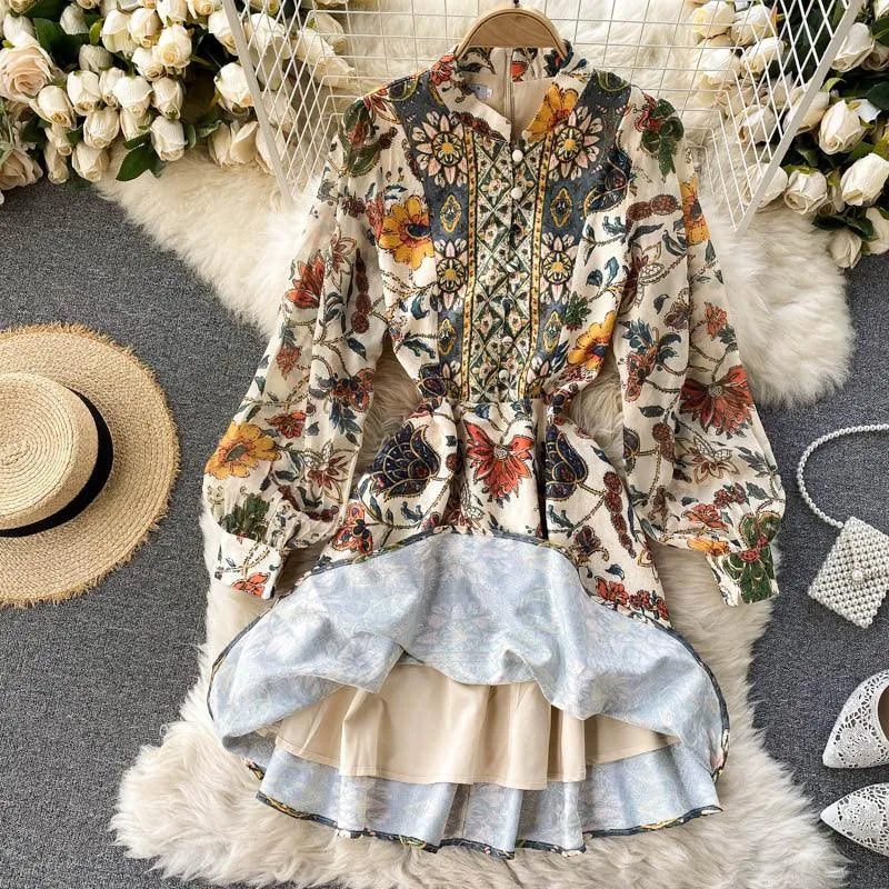 Levoire | Robe avec impression française