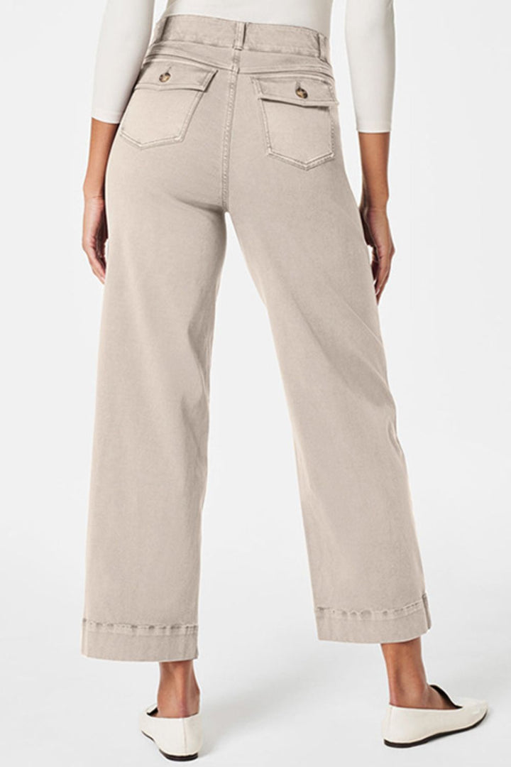 Levoire | Jean Taille Haute Avec Poches Classiques, Élégant Et Polyvalent