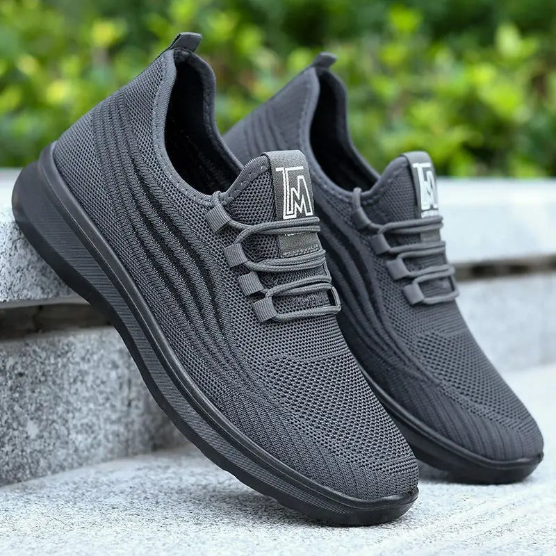 Levoire | Chaussures De Sport Légères Respirantes Noires Gris