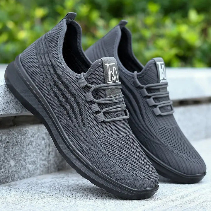 Levoire | Chaussures De Sport Légères Respirantes Noires Gris