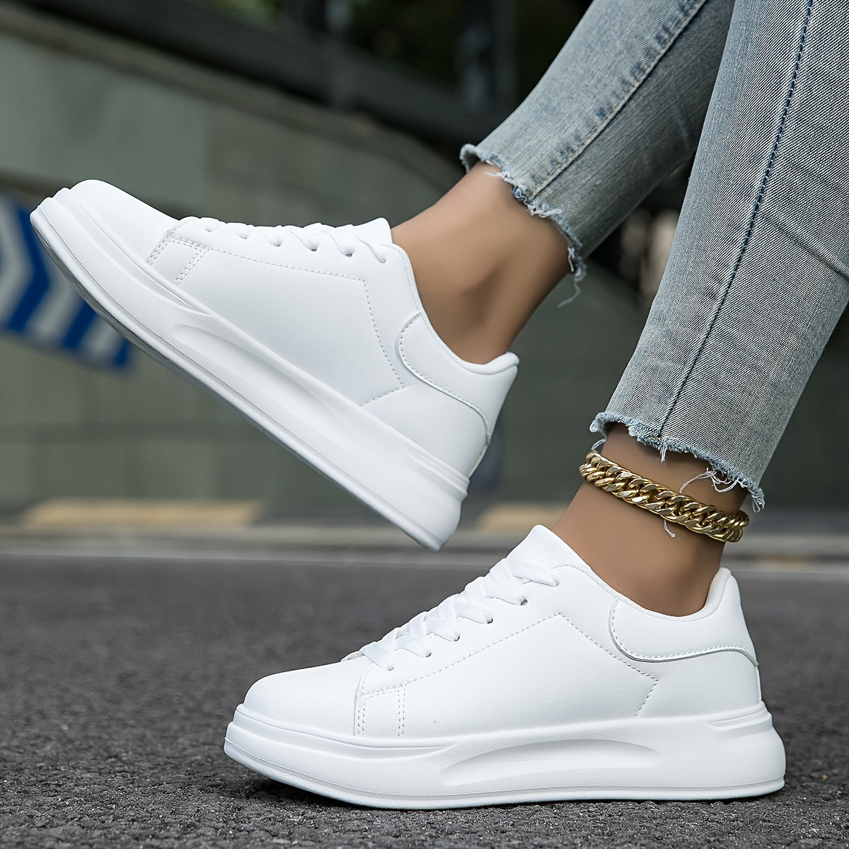 Levoire | Sneakers Orthopédiques Blanc