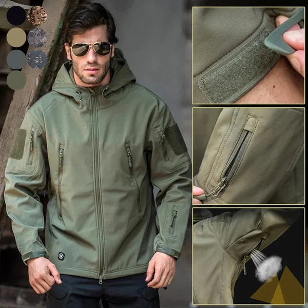 Levoire | Veste Extérieure Technique Pour Hommes Vert