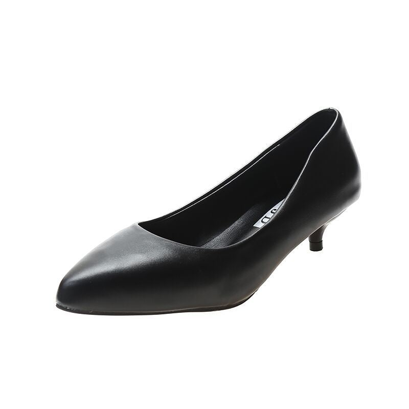 Levoire | Classique Noir Femmes Talons Aiguilles Avec Talon Kitten