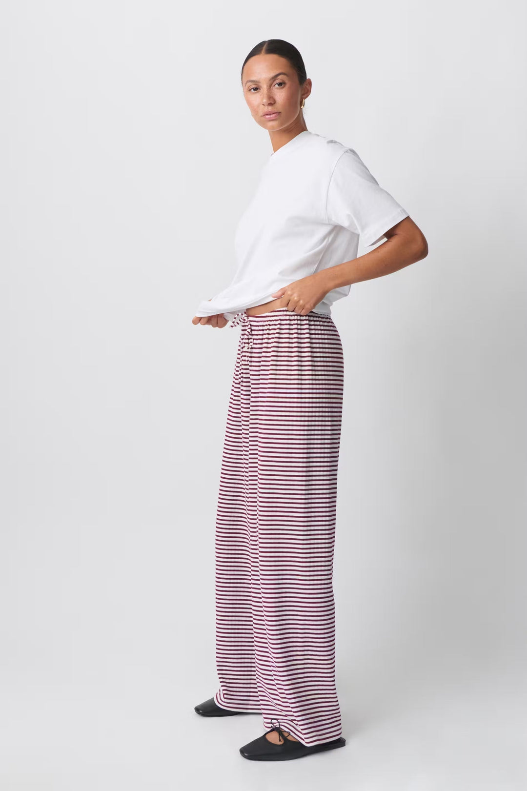 Levoire | Pantalon De Lounge Rayé Rot
