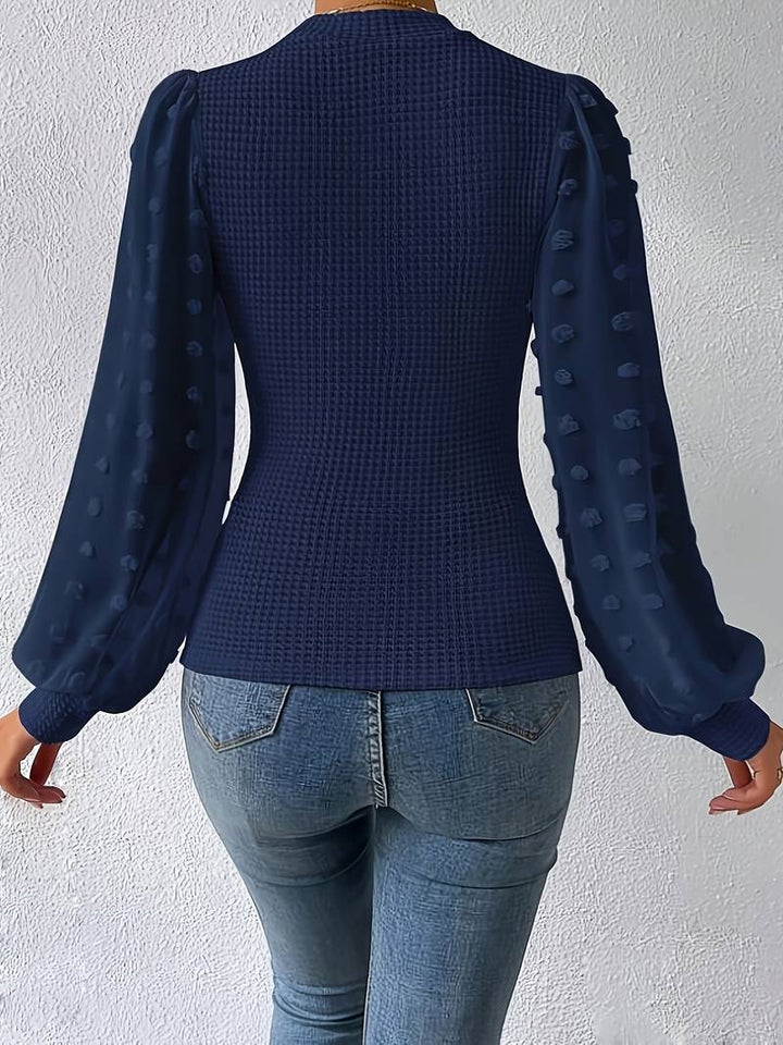 Levoire | Pull À Manches Bouffantes En Mesh