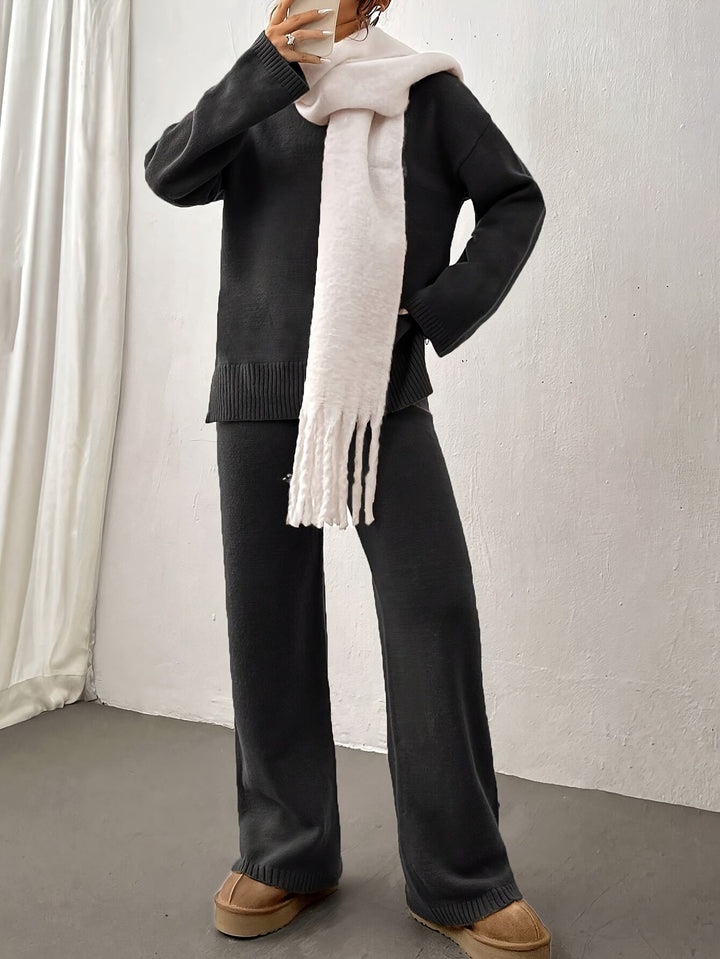 Levoire | Ensemble en tricot côtelé
