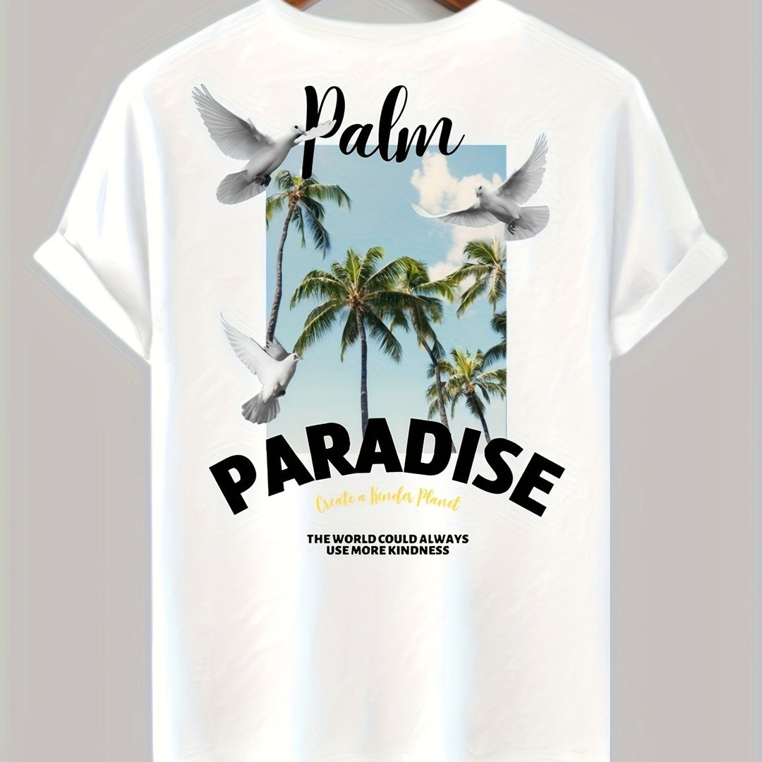 Levoire | T-Shirt Avec Motif De Palmier À Coco