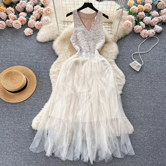 Levoire | Ensemble en dentelle pour femmes Abricot Taille moyenne