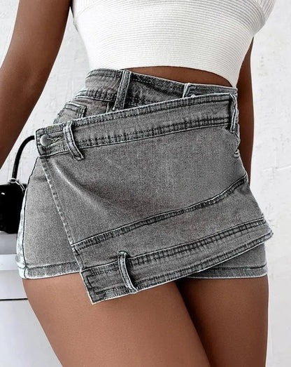Levoire | vêtements de loisirs shorts en jean Gris