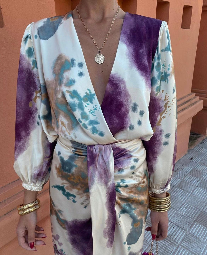 Levoire | Robe élégante pour femme - Lila