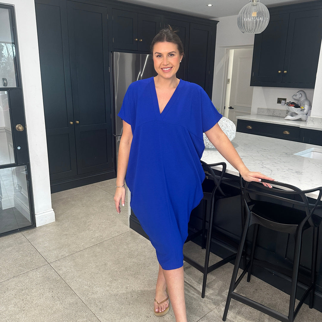 Levoire | Robe Midi Avec Décolleté En V