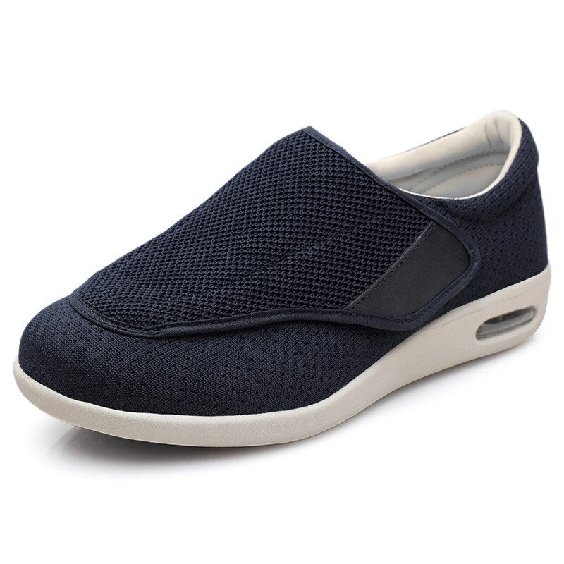 Levoire | Chaussures orthopédiques larges pour diabétiques Bleu