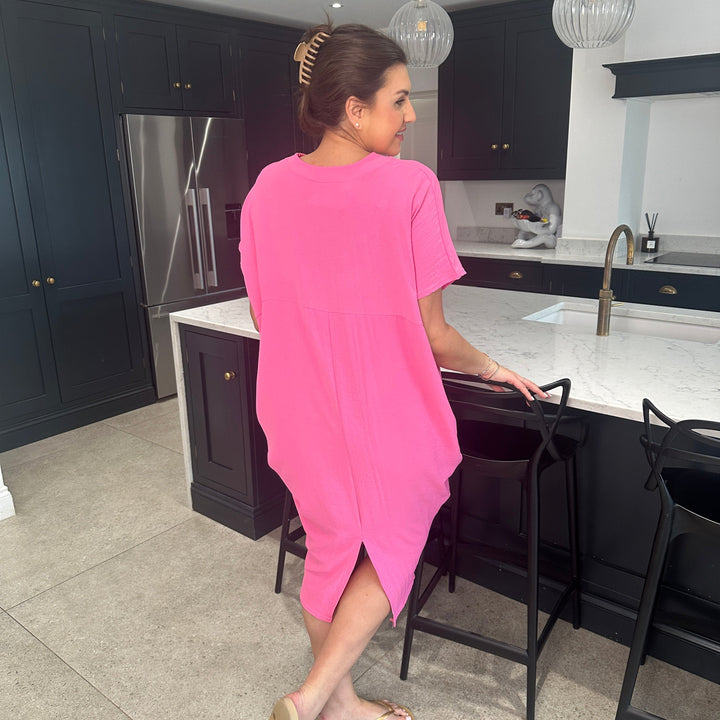 Levoire | Robe Midi Avec Décolleté En V