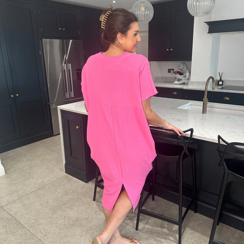 Levoire | Robe Midi Avec Décolleté En V