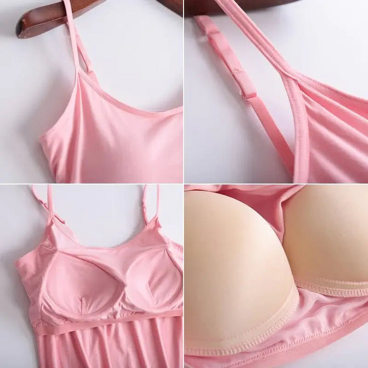 Levoire | Haut Femme Chemisier Avec Soutien-Gorge Intégré Pour Femmes
