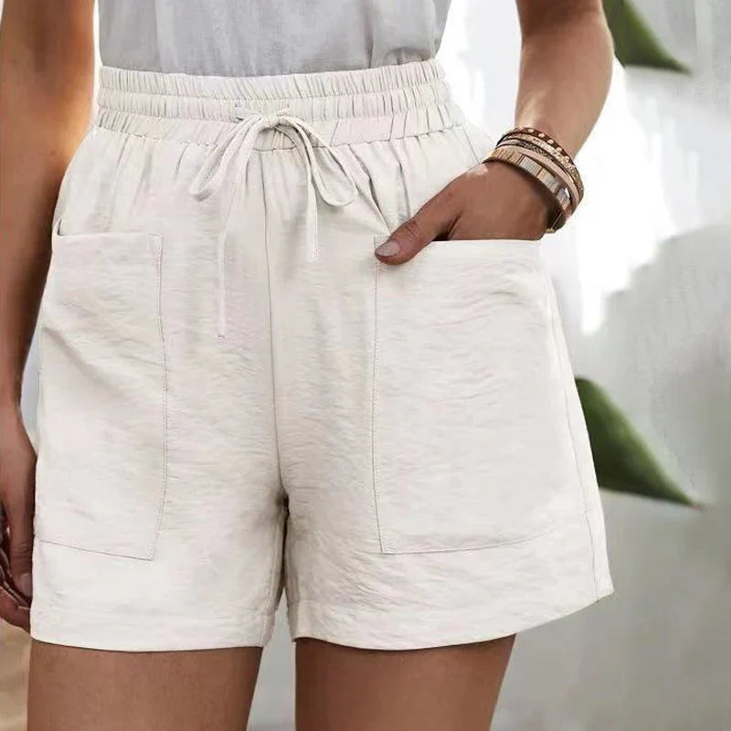 Levoire | Shorts Relaxants Avec Poches Blanc
