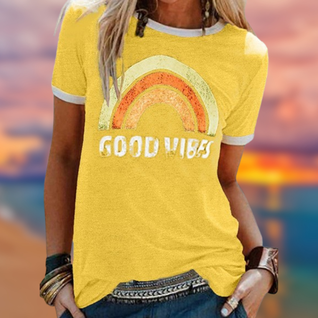 Levoire | T-Shirt femme "Good Vibes"