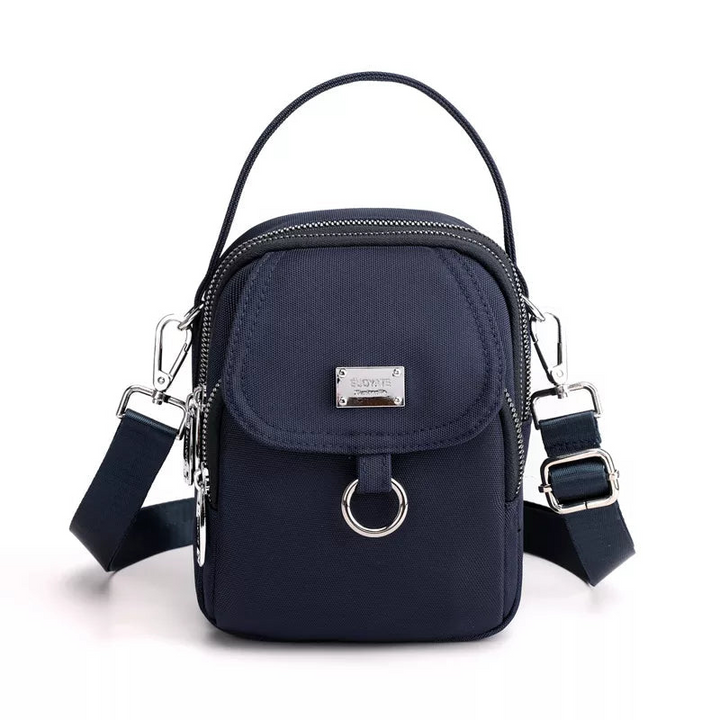 Levoire | Sac mini 3 en 1 pour femmes à la mode, bandoulière réglable et élégant Bleu foncé